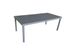 Table de jardin fixe fixe MATIRA aluminium gris rectangulaire 200 x 100 cm