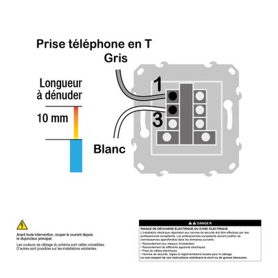 Prise téléphone aluminium - Unica SCHNEIDER ELECTRIC
