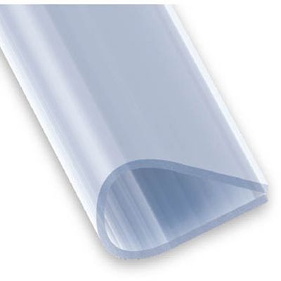 SERRE-FEUILLET PVC TRANSPARENT 15MM 1M CQFD