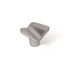 Bouton de meuble vague chromé mat 32 x 32 mm REI