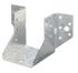 Support de poutre en U ailes extérieures acier galvanisé 60 x 80 mm - ALBERTS