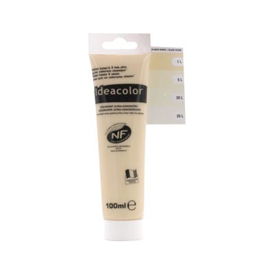 Colorant ultra-concentré pour peinture 100 ml blanc ivoire 2010 RICHARD