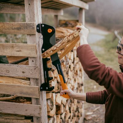 Kit Fendeur de bûches mural X-series (fendeur de bûches mural +serpe Xa3)<br>