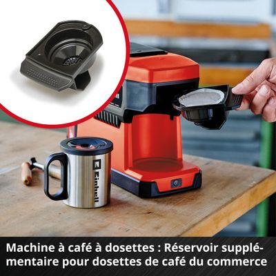 Machine à café sans fil TE-CF 18 (Solo) - EINHELL
