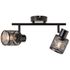 Réglette noir E14 2X40W BANO BRILLIANT