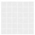 Mosaïque sol/mur intérieur blanc TECNIQ 30 x 30 cm vendu à l'unité