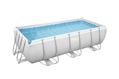 Piscine hors sol rectangulaire tubulaire 404 x 201 cm hauteur 100 cm - BESTWAY