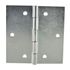 Charnière carrée acier zingué 80 x 80 mm CIME
