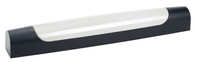Réglette MAUD noire LED 6W 700 lumens + interrupteur IP20 4000K - ARIC