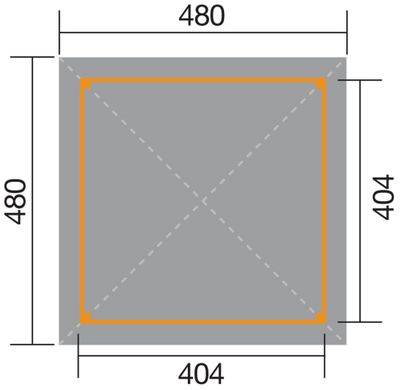 Tonnelle -  651 - 405 x 115 cm Livraison gratuite domicile - WEKA