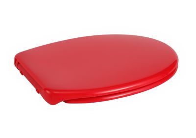 Abattant de WC Framboise, frein de chute, déclipsable