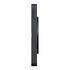 Plaque de finition 2 postes aluminium/ anthracite - Odace 2011 Touch SCHNEIDER ELECTRIC
