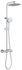 Colonne de douche avec mitigeur Chrome Akame NF - EDOUARD ROUSSEAU