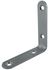 Equerre de chaise bouts ronds acier zingué 70 x 70 mm