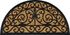Paillasson cuba 40 x 60 cm demi-lune décor volute ID HOME
