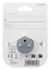Multiprise murale 3 prises ou triplite avec interrupteur blanc ZENITECH