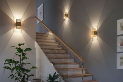 Applique extérieur LED IP44 640 lumens lumière blanc chaud Or - Tharin PAULMANN