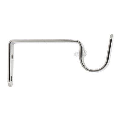 Support ouvert en métal diam 20 mm Finition Chrome par 2 - MOBOIS