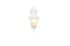 Applique extérieur descendante E27 Livenza blanc IP44 60W - TRIO