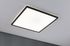 Plafonnier LED carré noir 420mm 4000K 22W ATRIA SHINE PAULMANN