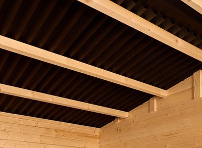 Abri toilette sèche en bois massif avec plancher 1,35 m², Livraison à domicile incluse - HABRITA