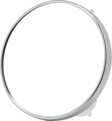 Miroirs grossissants avec ventouse entourage chromé diamètre 15 cm par 5