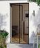 Moustiquaire de porte magnétique noire 100 x 210 cm WINDHAGER