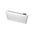Radiateur à inertie sèche connecté AMAROC 2 1500W blanc horizontal - NOIROT