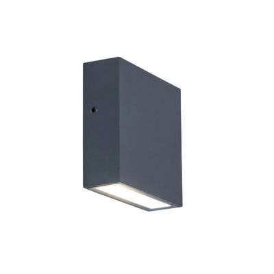 Applique extérieur LED Gemini gris IP54 750 lumen blanc neutre - COREP