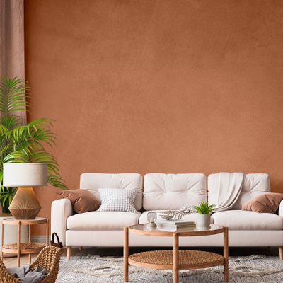 Enduit décoration béton minéral terracotta 6 kg - RESINENCE