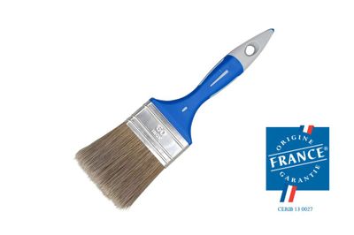 Pinceau plat bi-matière Spécial Lasure et traitement du bois largeur 60mm SAVY