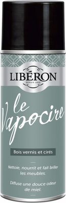 Cire d'entretien "Vapocire" express incolore aérosol 400 mL - LIBERON