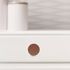 Bouton de meuble rond terracotta diamètre 35 mm REI