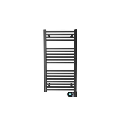 Sèche-serviettes à inertie fluide FLOBAIN 2 500W avec 2 patères noir - NOIROT
