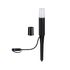 Borne extérieur à piquer LED 20cm Plug & Shine noir IP65 150 lumens blanc chaud - PAULMANN