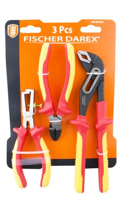 Jeu de 3 pinces isolées FISCHER DAREX