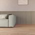 Profil de finition MDF Decowall chêne clair sur fond noir - 12 x 20 x 2600 mm - AJ TIMBER