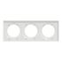 Plaque de finition 3 postes blanc - Odace 2011 Styl SCHNEIDER ELECTRIC