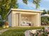 Studio de jardin en bois Lea - Portes pliantes - 19,8 m² hors-tout - Livraison à domicile incluse - PALMAKO