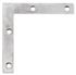 Equerre angle plat 75 x 75 mm