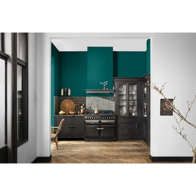 Peinture Crème de Couleur Cuisine et Bain Satin Emeraude 0,75 L - DULUX VALENTINE