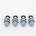 Roulettes grises à corps long pour portes de douche diamètre 20mm - AURLANE