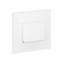 Bouton poussoir encastrable complet Blanc - Neptune LEGRAND