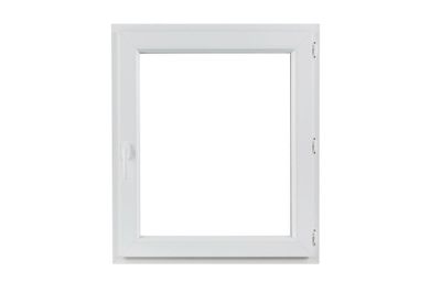 Fenêtre PVC 1 vantail hauteur 95 x largeur 80 cm tirant droit