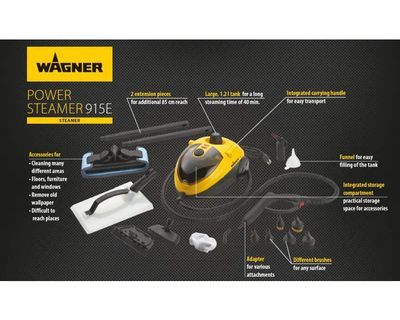 Nettoyeur vapeur Power Steamer 915 E - WAGNER