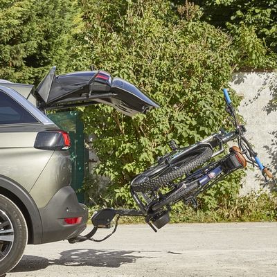 Porte vélo 2 vélos électriques sur plateforme  MOTTEZ