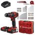Perceuse visseuse sans fil 18 V POWER X CHANGE TE-CD 18/40 Li-i (2 batteries + 64 acc.) - EINHELL