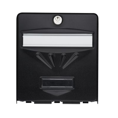Boîte aux lettres Balnéaire 1 porte noir BURG-WÄCHTER