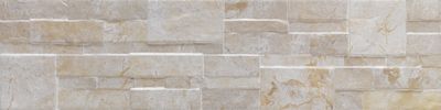 Parement mural intérieur/extérieur blanc CUSNA 15,2 x 60,5 cm paquet de 1,01 m² IMSO