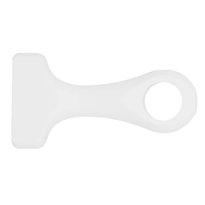 Support à oeil en bois diam 20 mm Finition Blanc laqué - MOBOIS